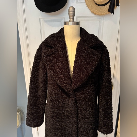 NOIZE Faux Fur Coat Size XS - Picture 2 of 14